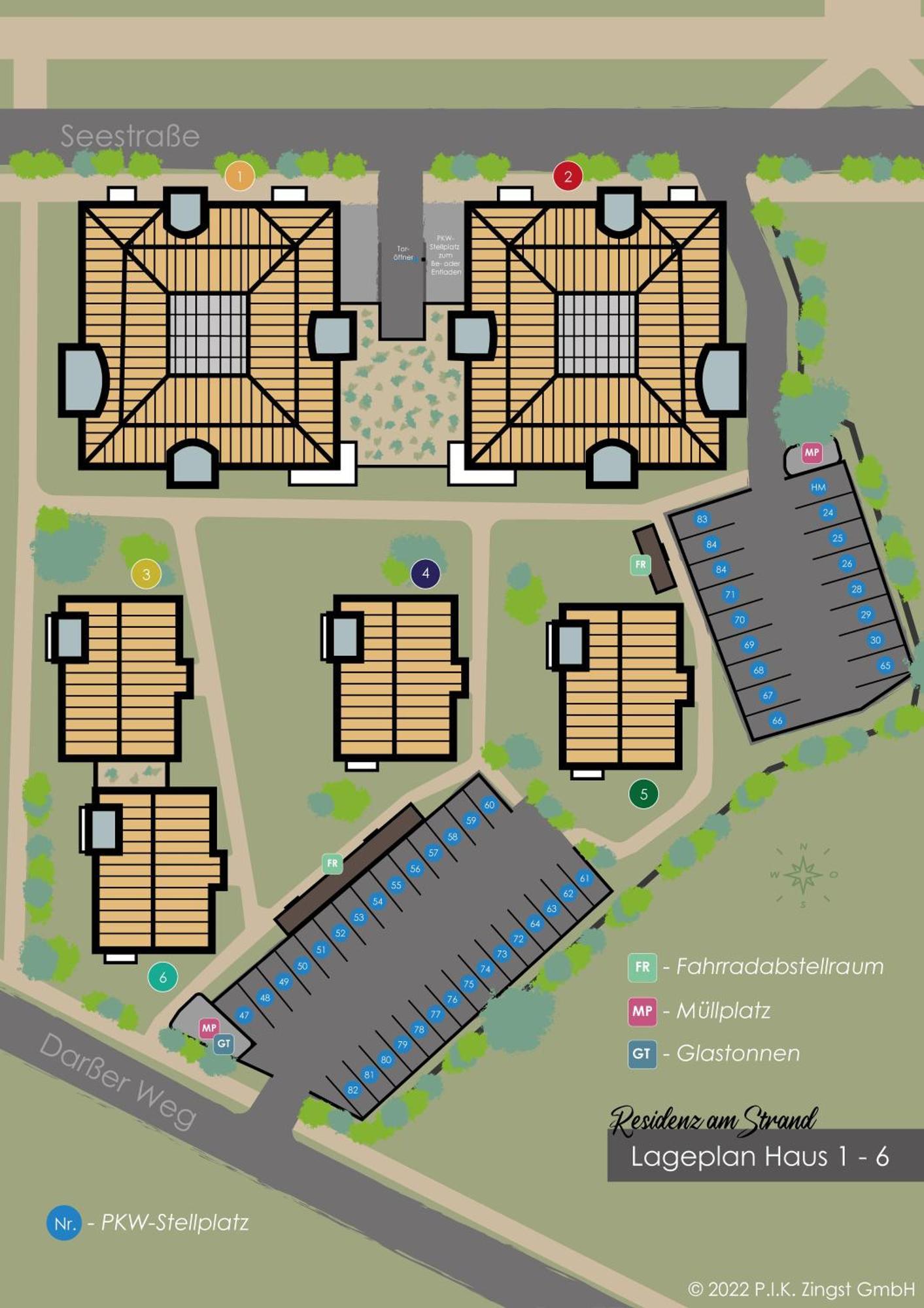Residenz Am Strand Wohnung 2-33 Zingst Exteriér fotografie